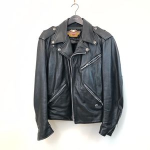 Harley-Davidson Vintage Leather Motorcycle Jacket